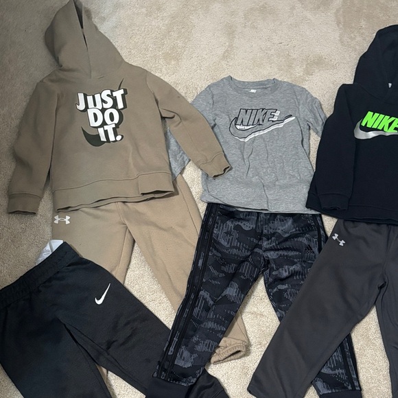 Boys lot size 4 Nike under armour and adidas - Picture 2 of 7